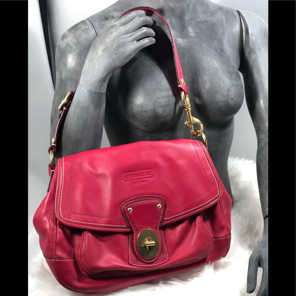 🌟Coach British Ali Legacy Turnlock Flap🌟
